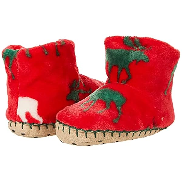 Hatley Pantuflas de Forro Polar Mullidas, Niños